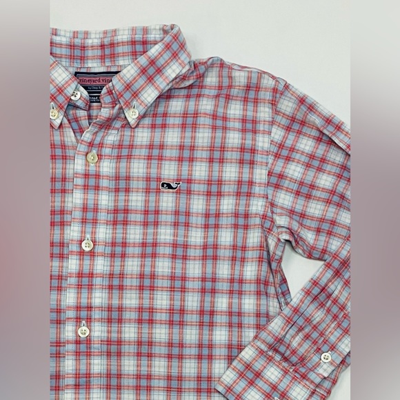 Vineyard Vines Other - Boys Size 7 Vineyard Vines long Sleeve Button Down Whale Shirt